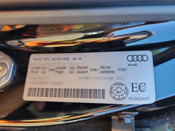 2015 AUDI A3 Premium