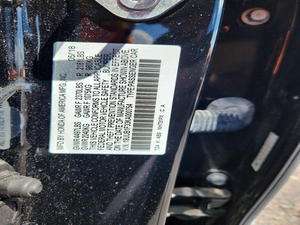 2019 ACURA TLX