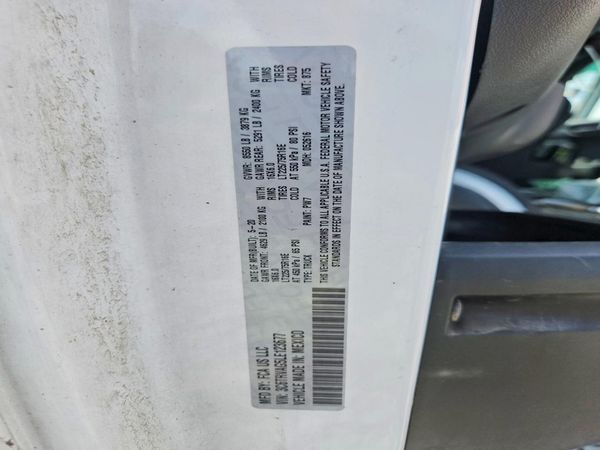 2020 RAM PROMASTER 1500