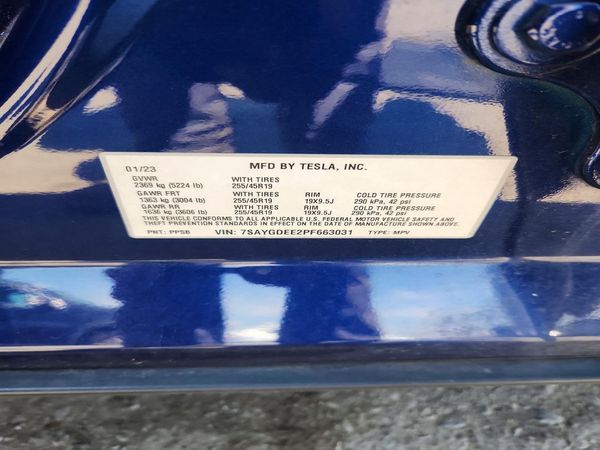 2023 TESLA MODEL Y