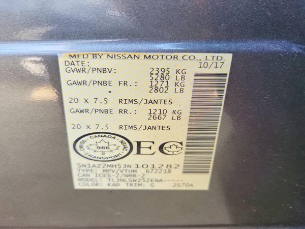 2018 NISSAN MURANO