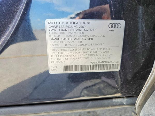 2017 AUDI Q5 quattro Premium Plus