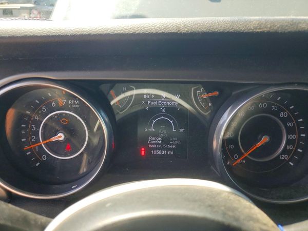 2018 JEEP WRANGLER UNLIMITED Unlimited Sport — ODOM