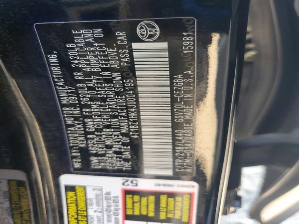 2018 TOYOTA CAMRY