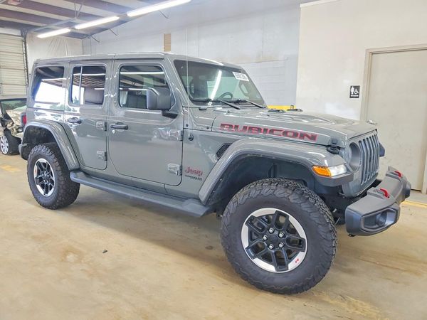 2022 JEEP WRANGLER UNLIMITED Unlimited Rubicon — Passenger 3/4