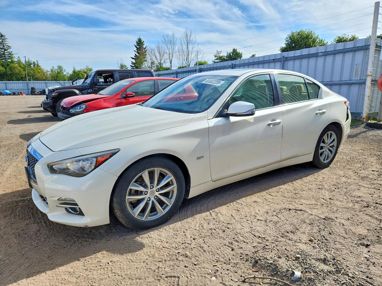 2016 INFINITI Q50 — Front 3/4