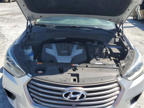 2019 HYUNDAI SANTA FE — Engine bay