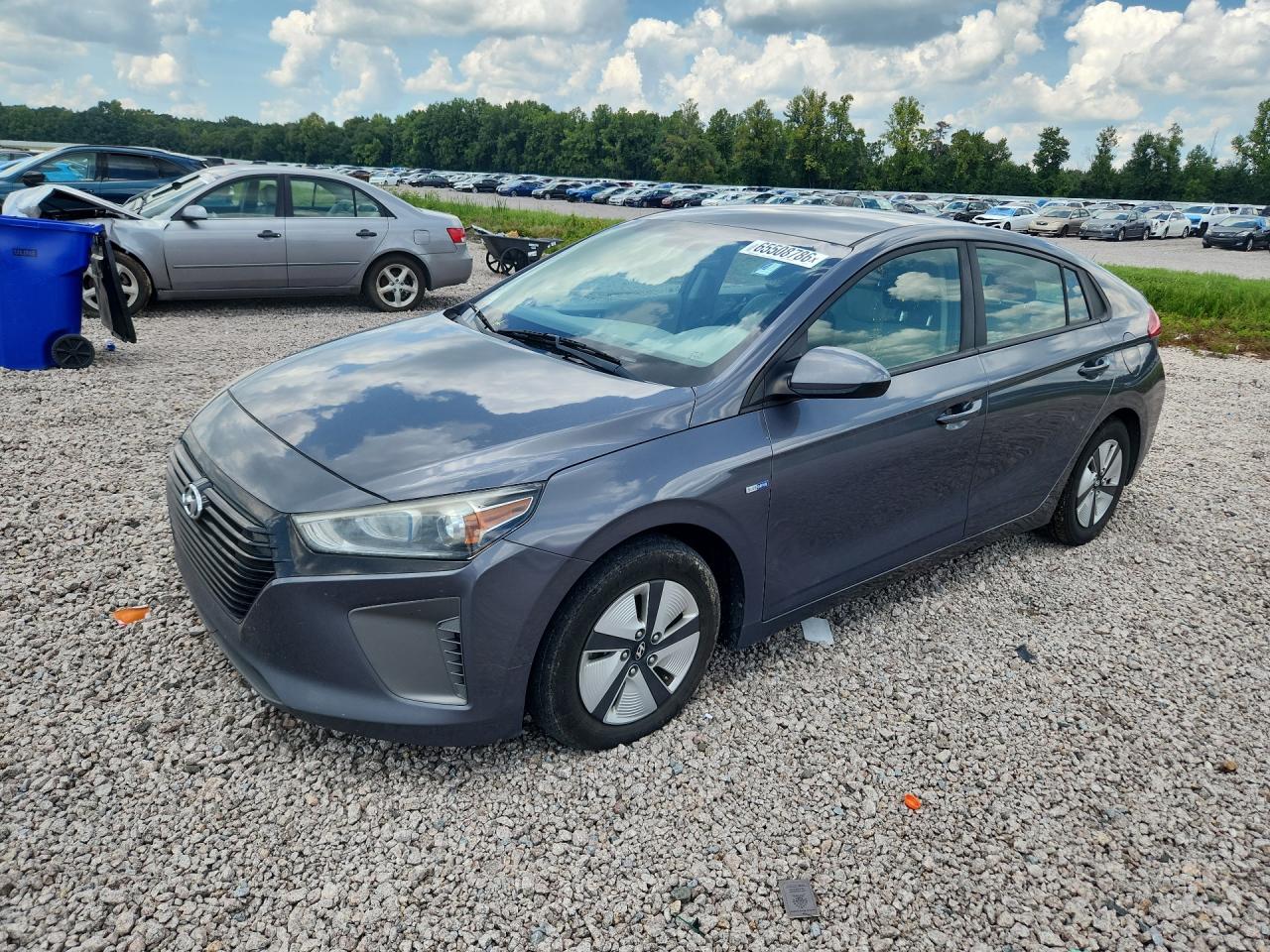 2017 HYUNDAI IONIQ HEV Blue