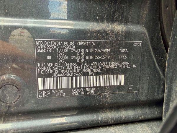 2024 TOYOTA VENZA