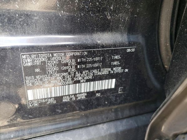2021 TOYOTA RAV4 XLE HV