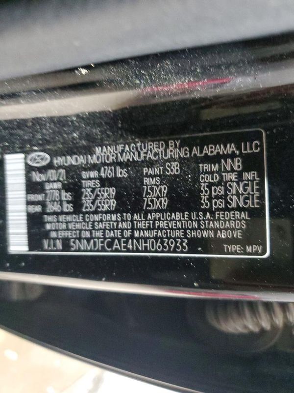 2022 HYUNDAI TUCSON SEL Convenience Pkg