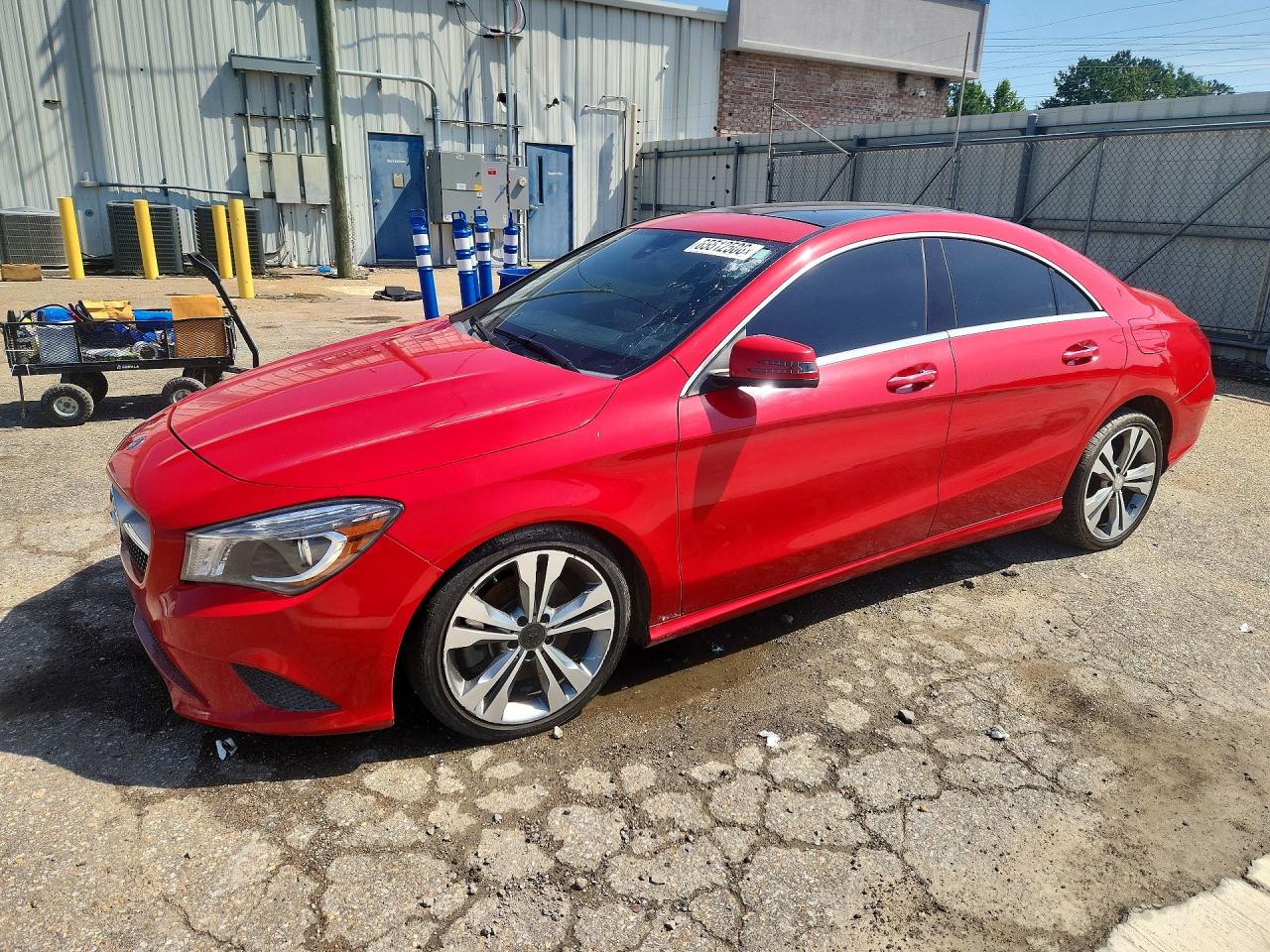 2015 MERCEDES-BENZ CLA CLA250 — Front 3/4