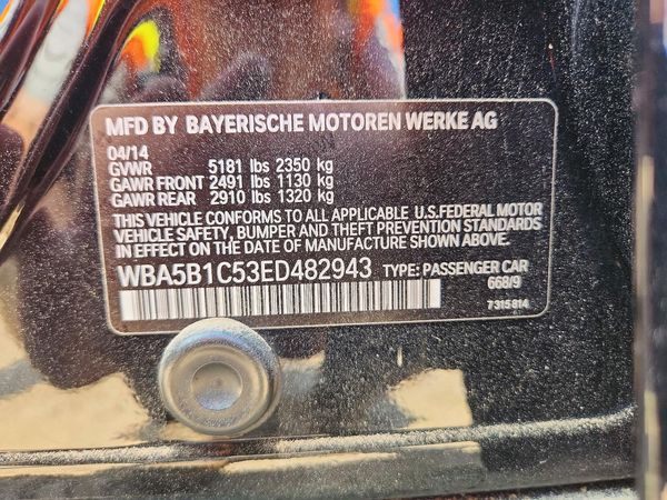 2014 BMW 535