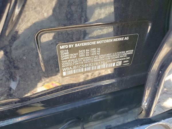 2019 BMW 530XE xDrive