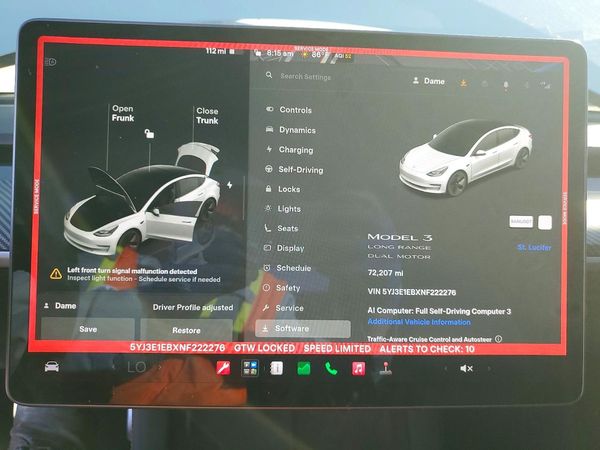 2022 TESLA MODEL 3