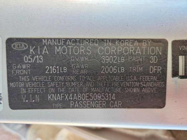 2014 KIA FORTE