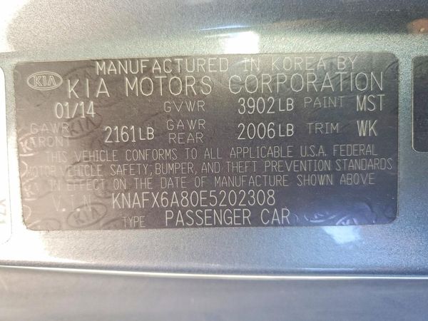 2014 KIA FORTE KOUP LX, EX