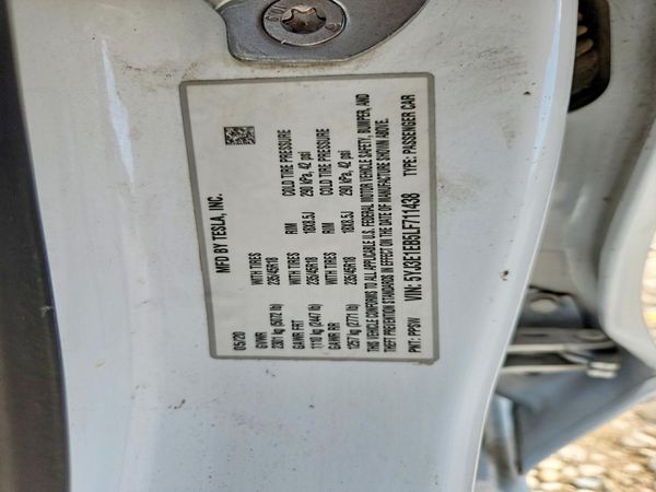 2020 TESLA MODEL 3