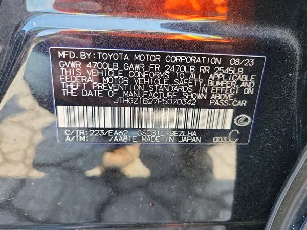 2023 LEXUS IS 350 350 F Sport