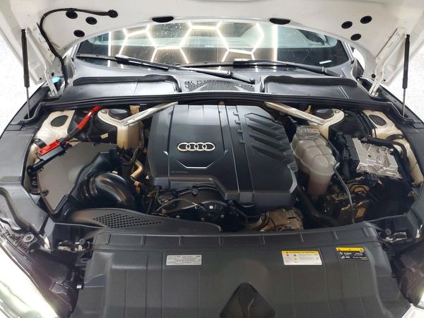 2025 AUDI A5 S Line quattro Premium — Engine bay