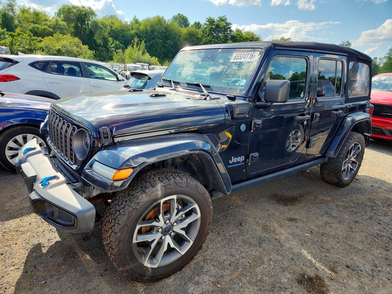 2024 JEEP WRANGLER 4XE — Front 3/4