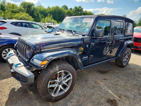2024 JEEP WRANGLER 4XE — Front 3/4