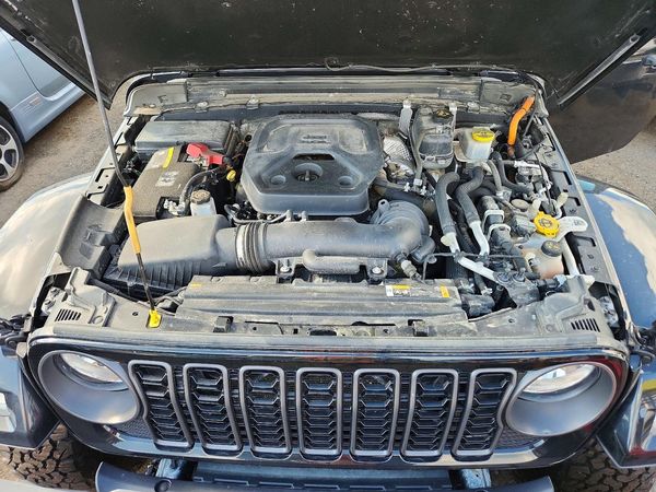 2024 JEEP WRANGLER 4XE — Engine bay