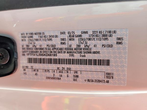 2025 FORD F150