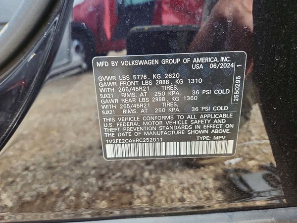 2024 VOLKSWAGEN ATLAS CROSS SPORT