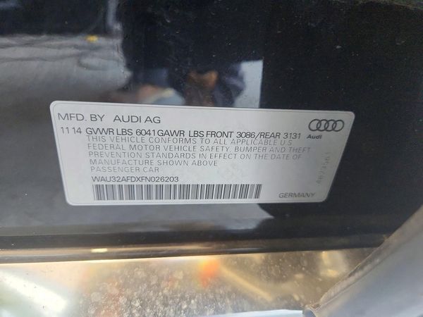 2015 AUDI A8 L