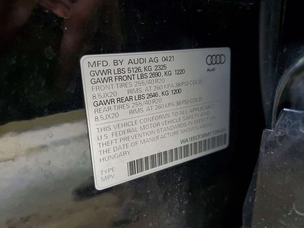 2021 AUDI Q3