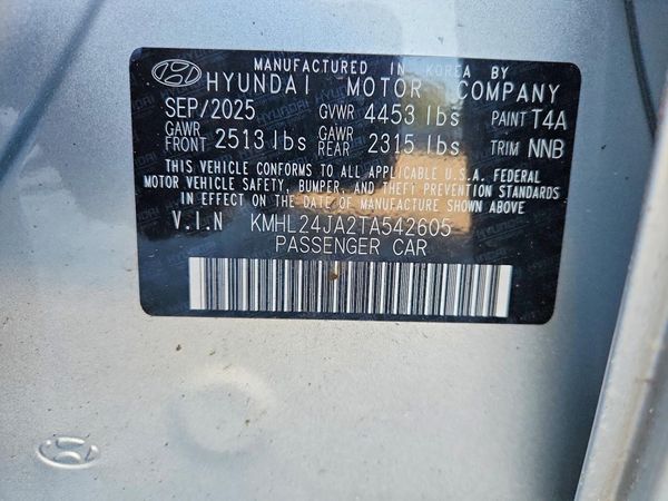 2026 HYUNDAI SONATA