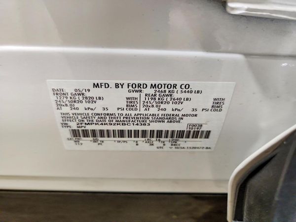 2019 FORD EDGE Titanium