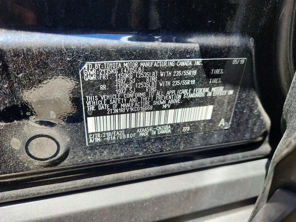 2019 TOYOTA RAV4 Limited