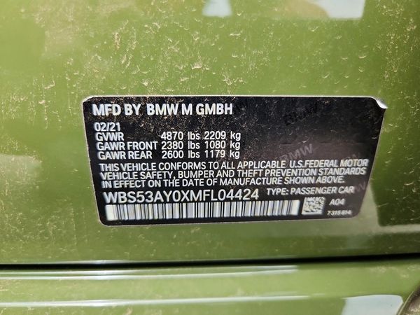 2021 BMW M3
