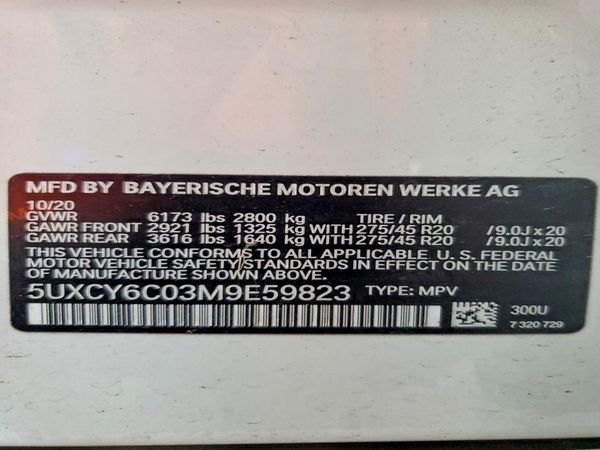 2021 BMW X6 xDrive40i
