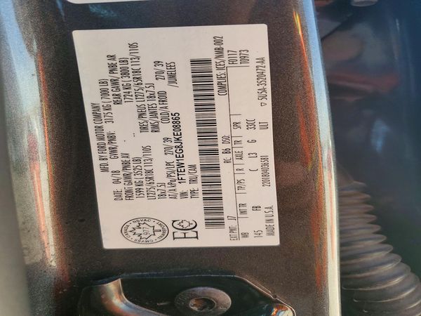 2018 FORD F150