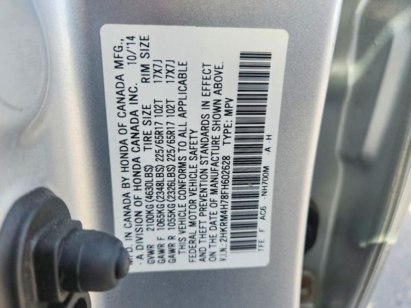 2015 HONDA CRV EX-L
