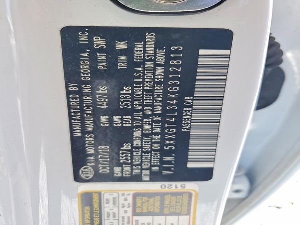 2019 KIA OPTIMA LX, S