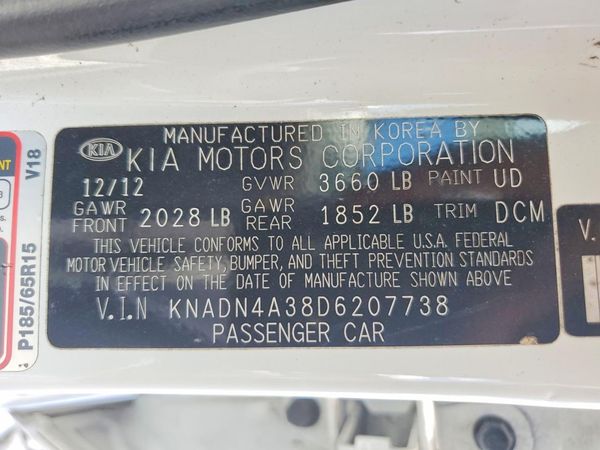 2013 KIA RIO