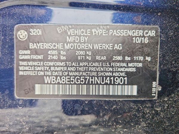 2017 BMW 320 xDrive SA
