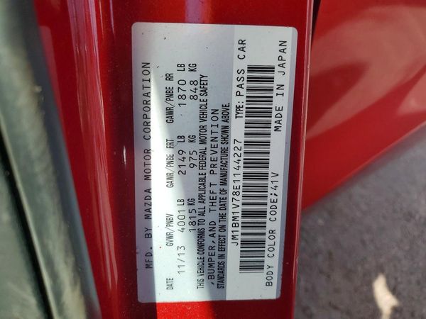 2014 MAZDA 3 Touring/GS