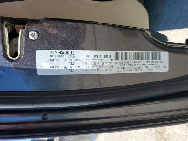 2018 DODGE GRAND CARAVAN