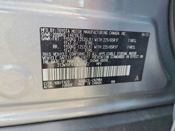 2025 TOYOTA RAV4