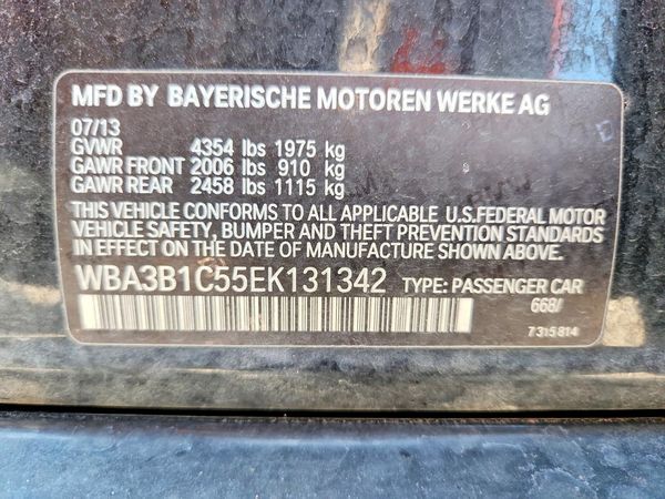 2014 BMW 320 SA
