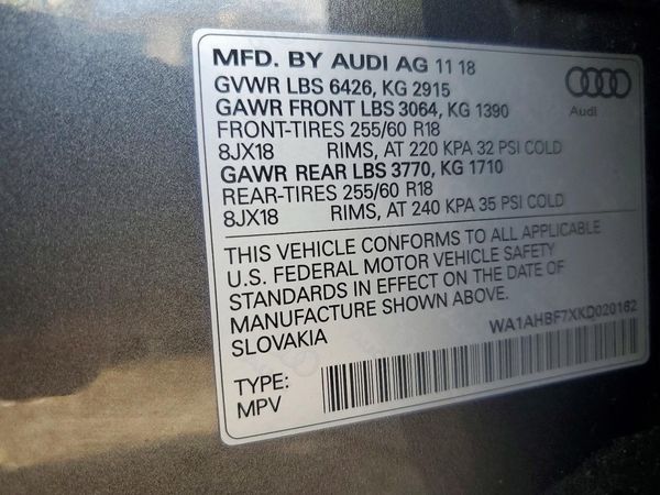 2019 AUDI Q7