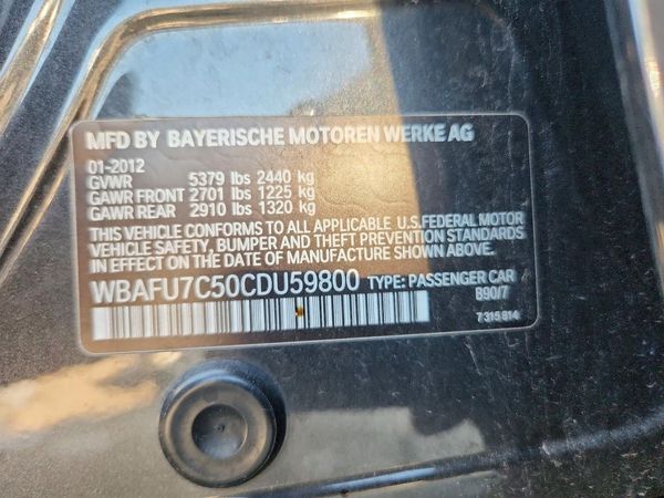 2012 BMW 535 xDrive