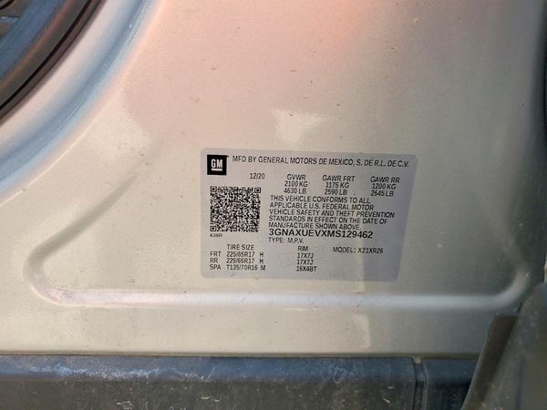 2021 CHEVROLET EQUINOX LT (1LT)