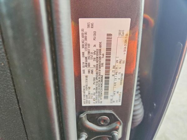 2019 FORD F150