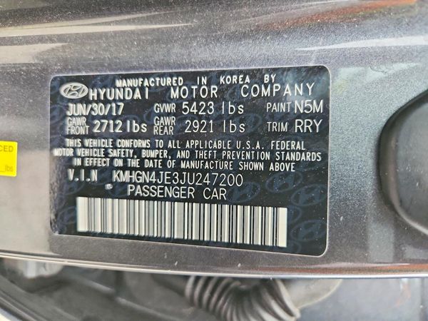 2018 GENESIS G80